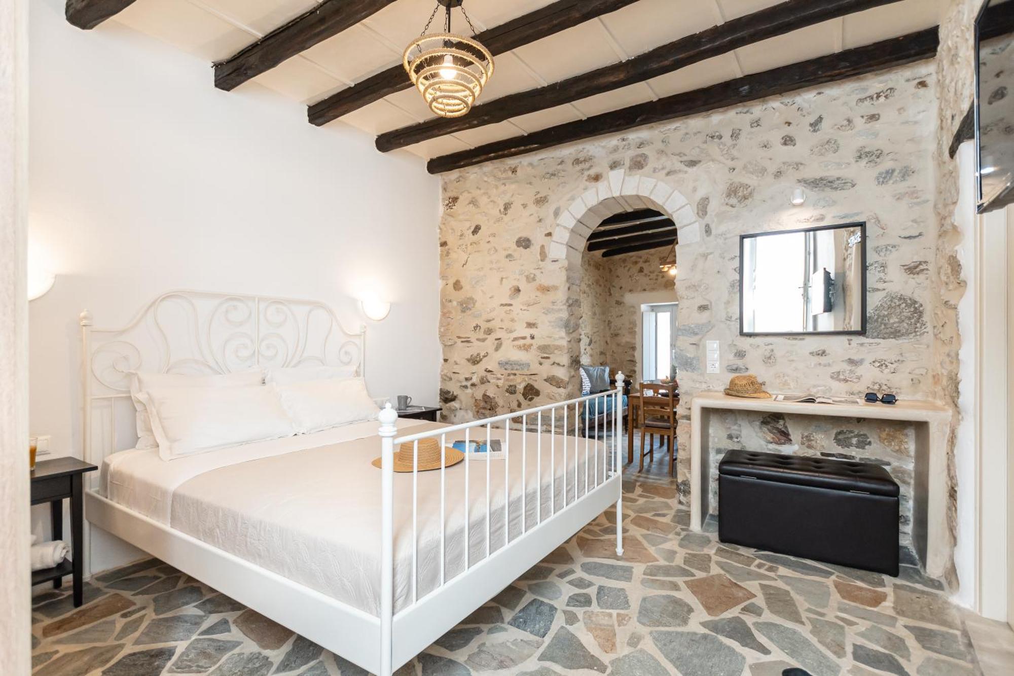 The White Stone House Naxos City Exterior foto