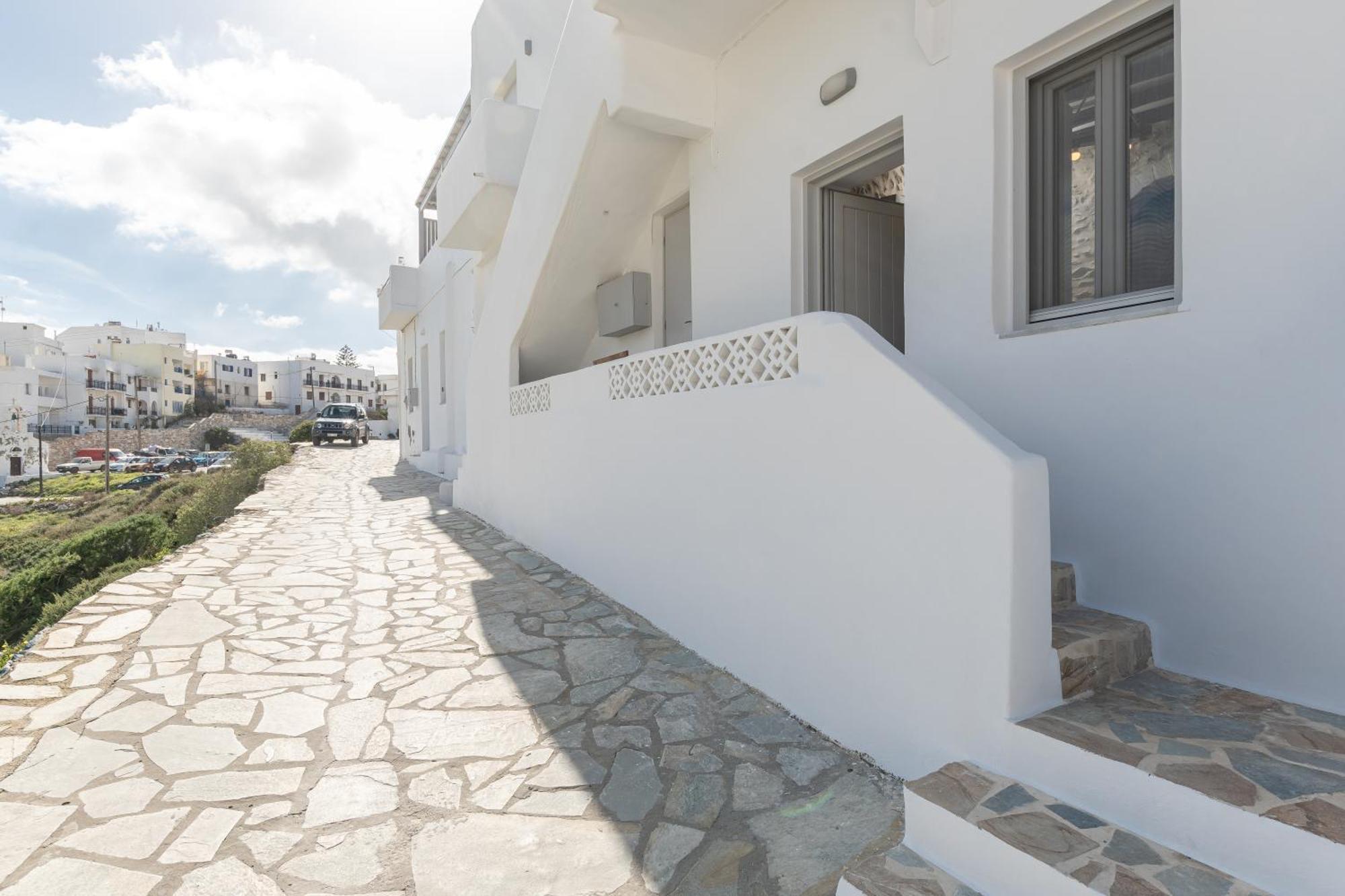The White Stone House Naxos City Exterior foto