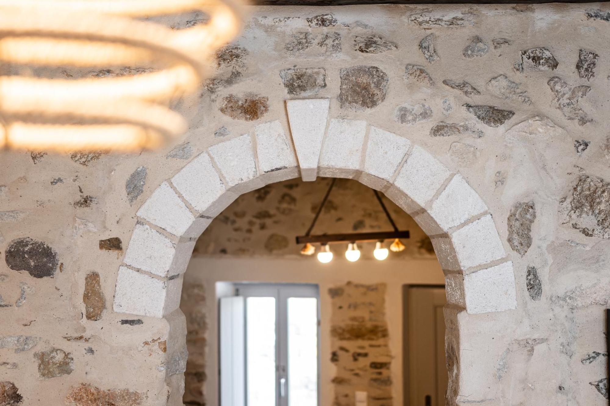 The White Stone House Naxos City Exterior foto